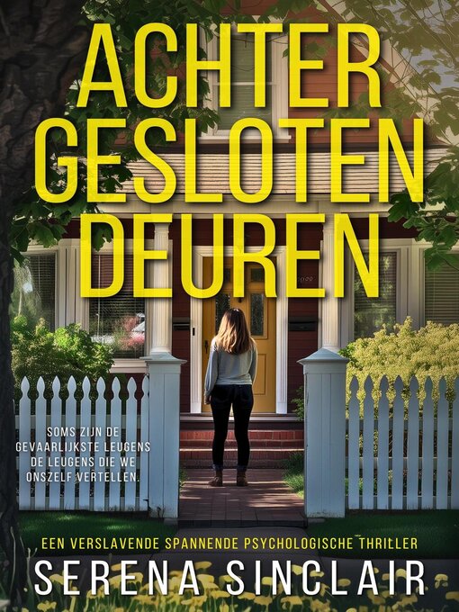 Title details for Achter Gesloten Deuren by Serena Sinclair - Available